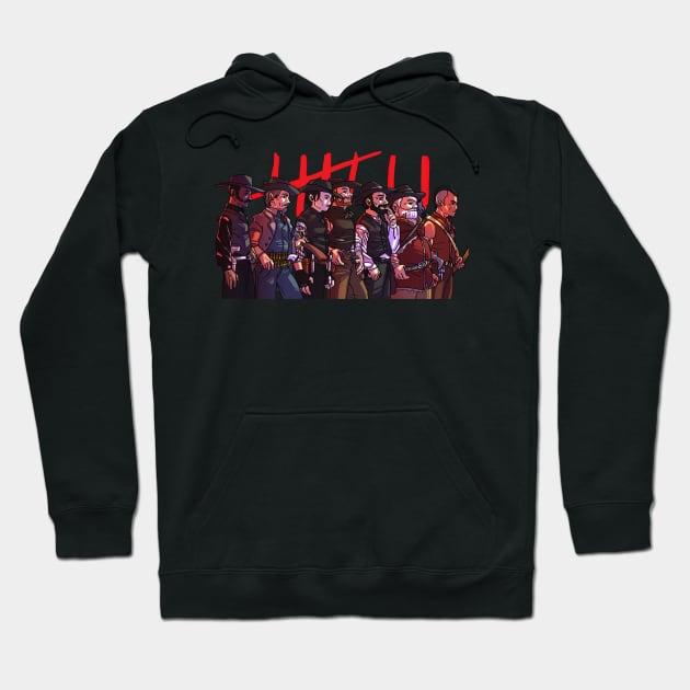 Magnificent 7 Hoodie by 	 FatharaniYasmin